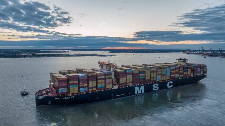 UK-EU Trade After Brexit: How the Relationship Works Container ship at a UK port, representing UK-EU trade after Brexit.